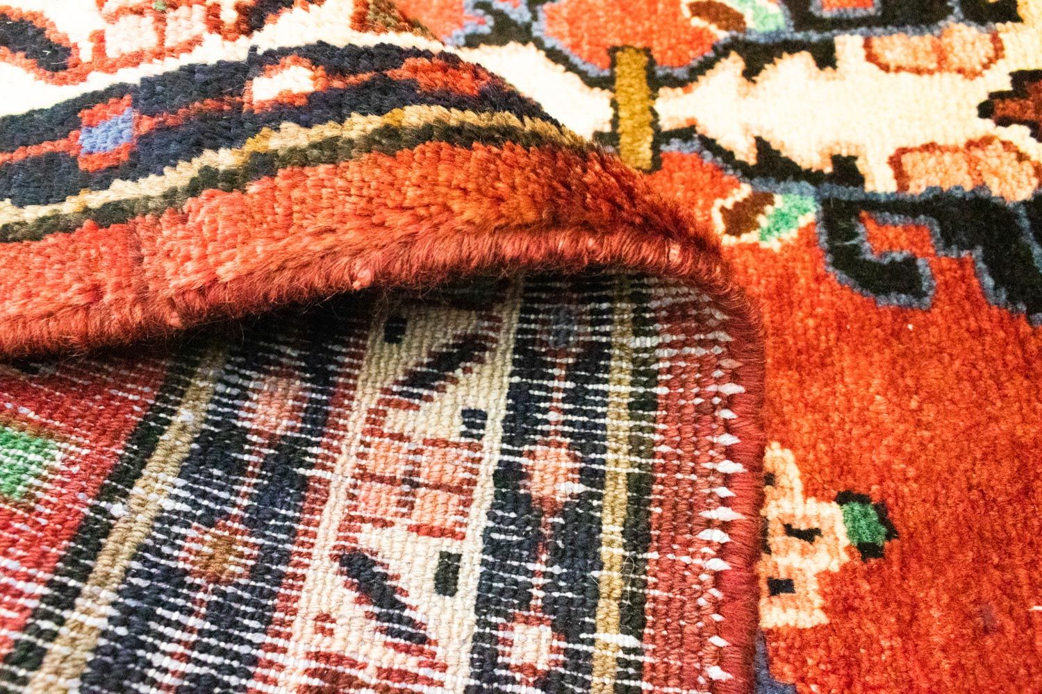 Perserteppich - Nomadic 273 x 97 cm - orange - Image 4