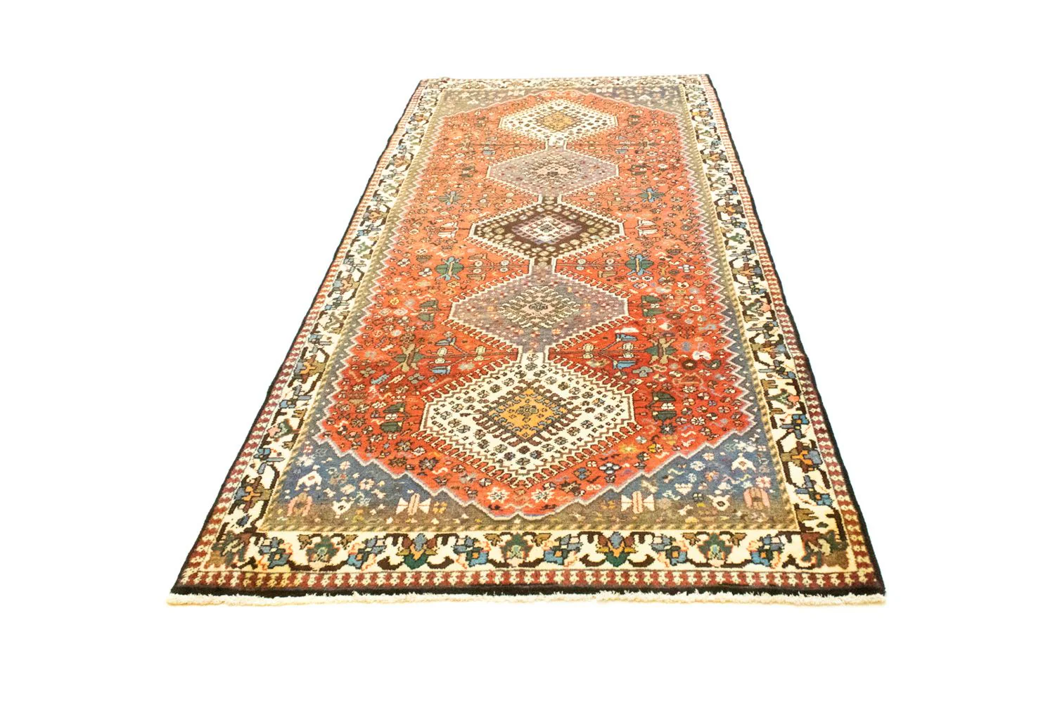 Perserteppich - Nomadic 275 x 120 cm - braun - Image 5