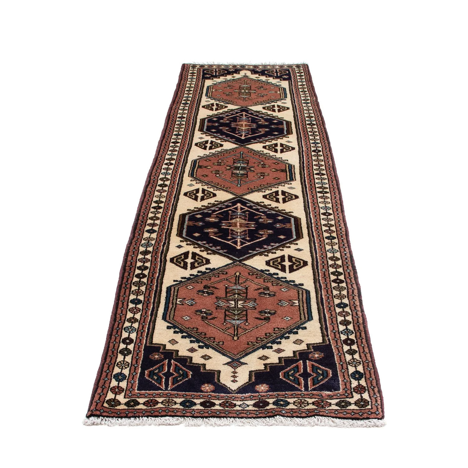 Perserteppich - Nomadic 275 x 67 cm - beige - Image 5