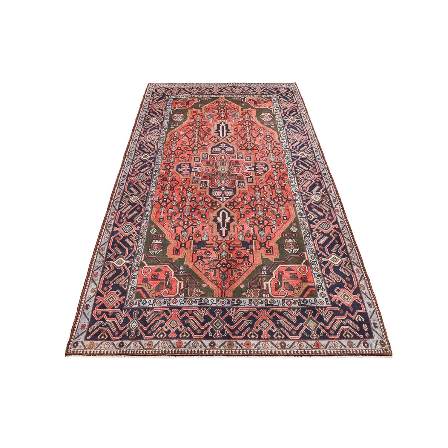 Perserteppich - Nomadic - 277 x 150 cm - hellrot - Image 5