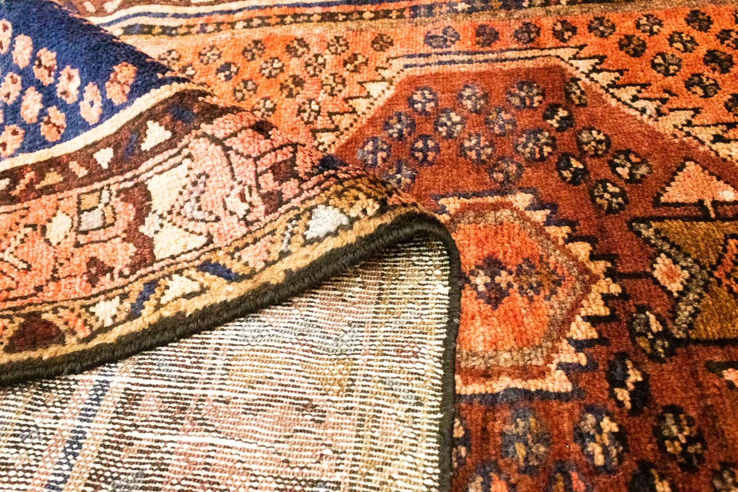 Perserteppich - Nomadic 280 x 107 cm - blau - Image 4