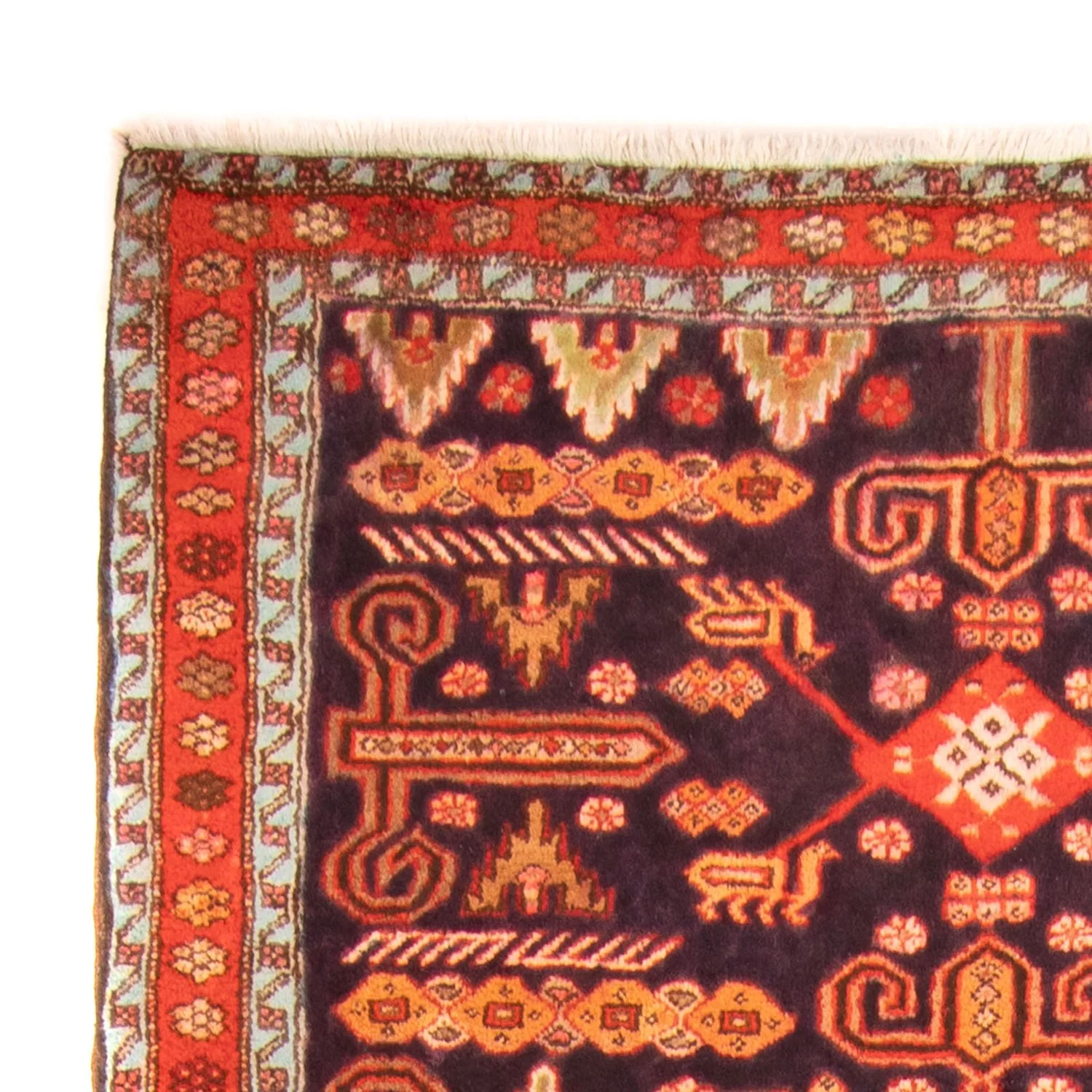 Perserteppich - Nomadic 280 x 130 cm - dunkelblau - Image 3