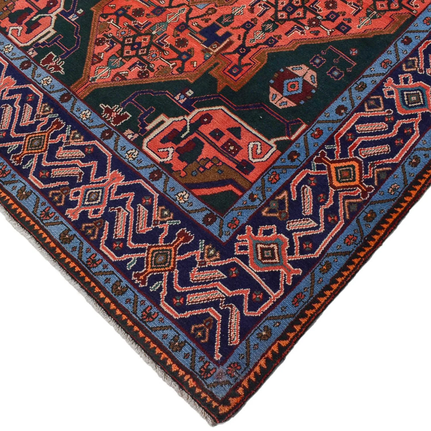 Perserteppich - Nomadic - 286 x 150 cm - hellrot - Image 2
