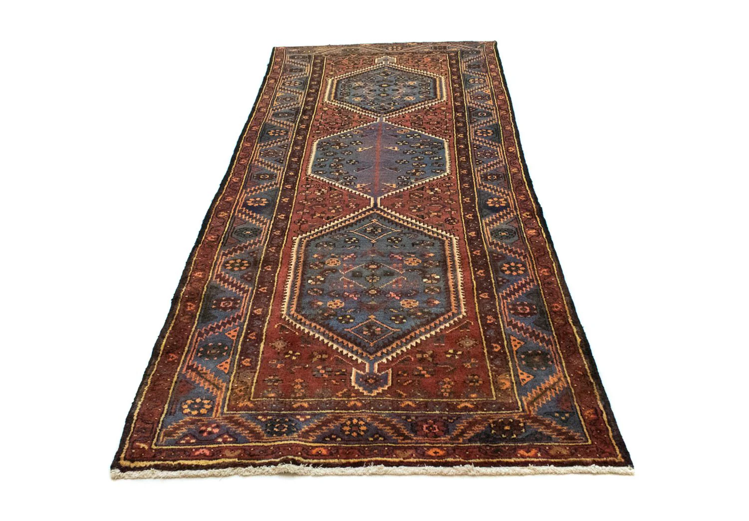 Perserteppich - Nomadic 287 x 110 cm - braun - Image 5