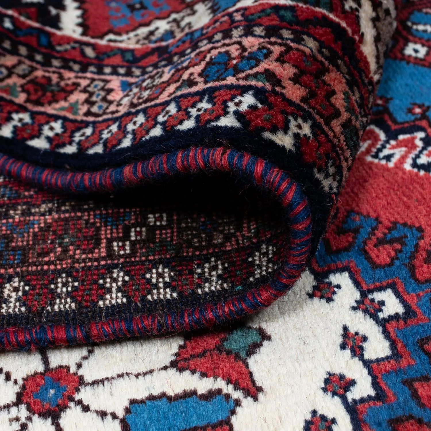 Perserteppich - Nomadic 290 x 252 cm - dunkelrot - Image 4