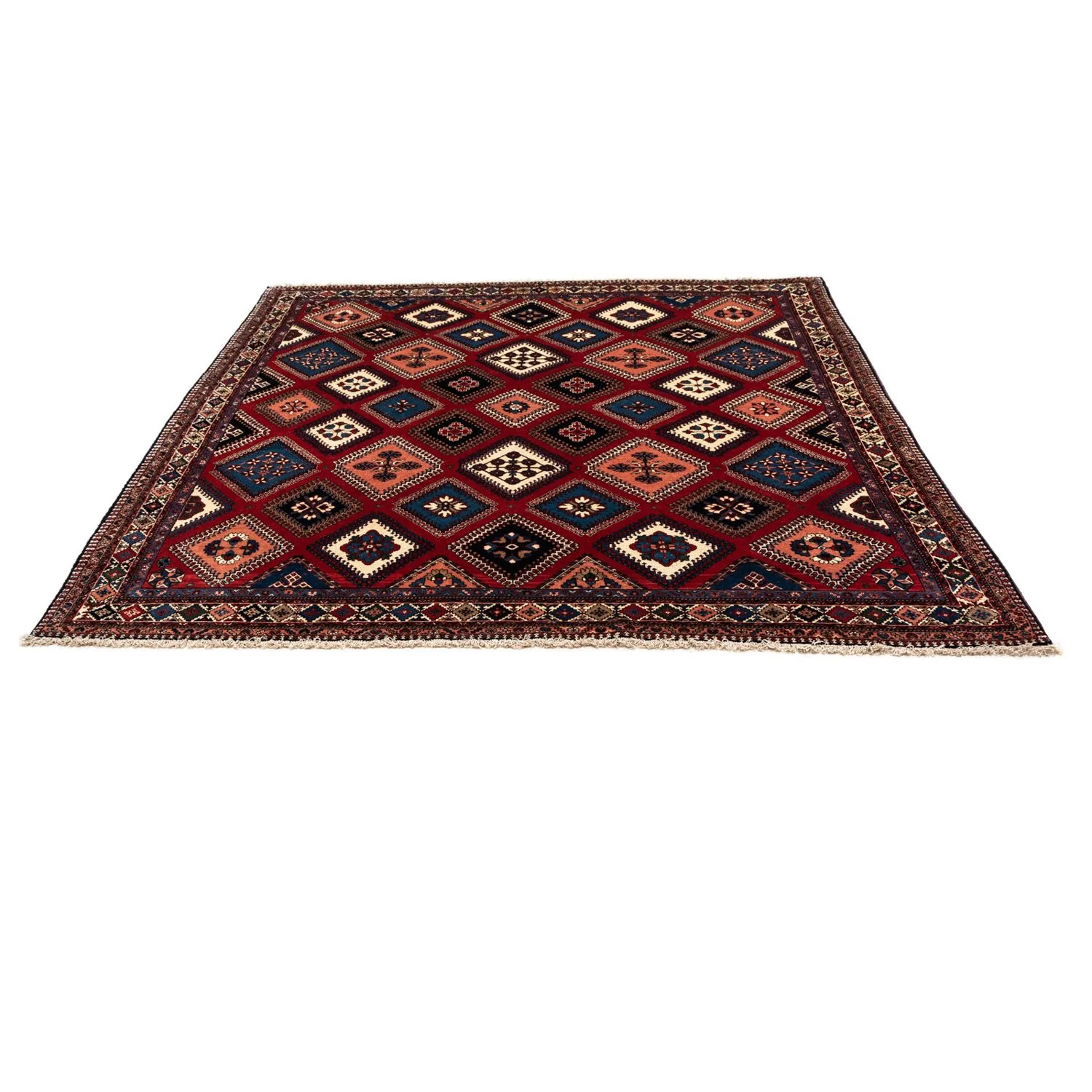 Perserteppich - Nomadic 290 x 252 cm - dunkelrot - Image 5