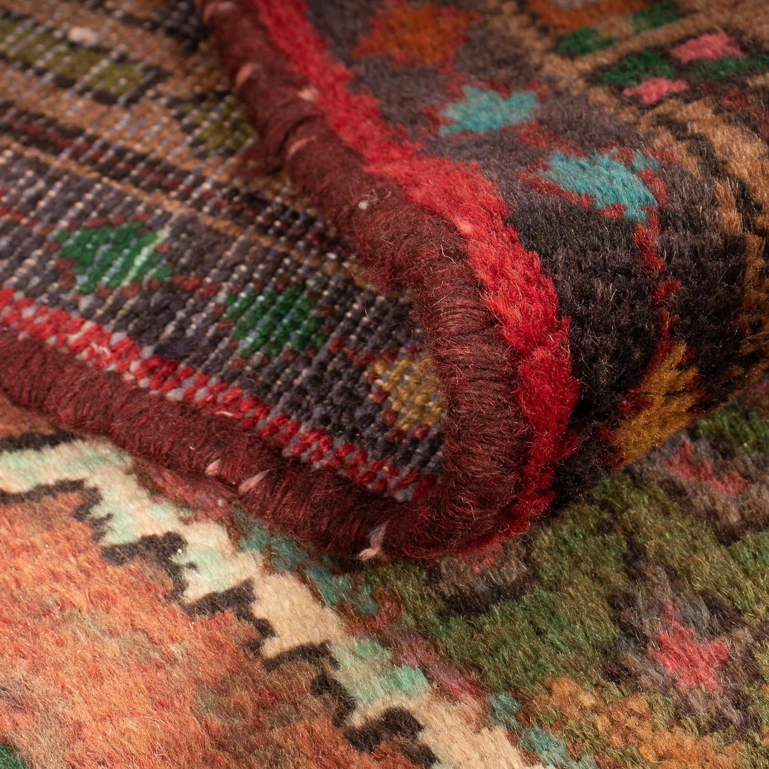 Perserteppich - Nomadic 290 x 86 cm - hellrot - Image 4