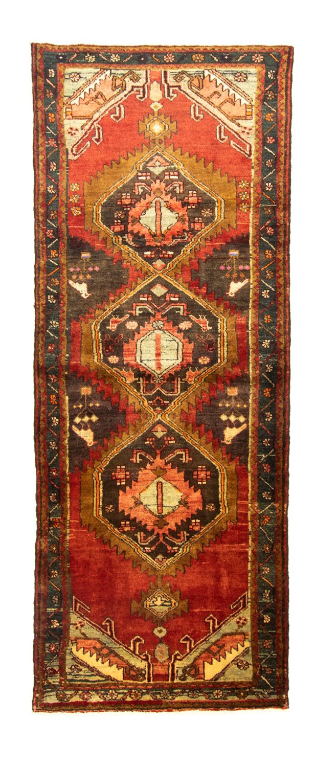 Perserteppich - Nomadic 291 x 106 cm - rost