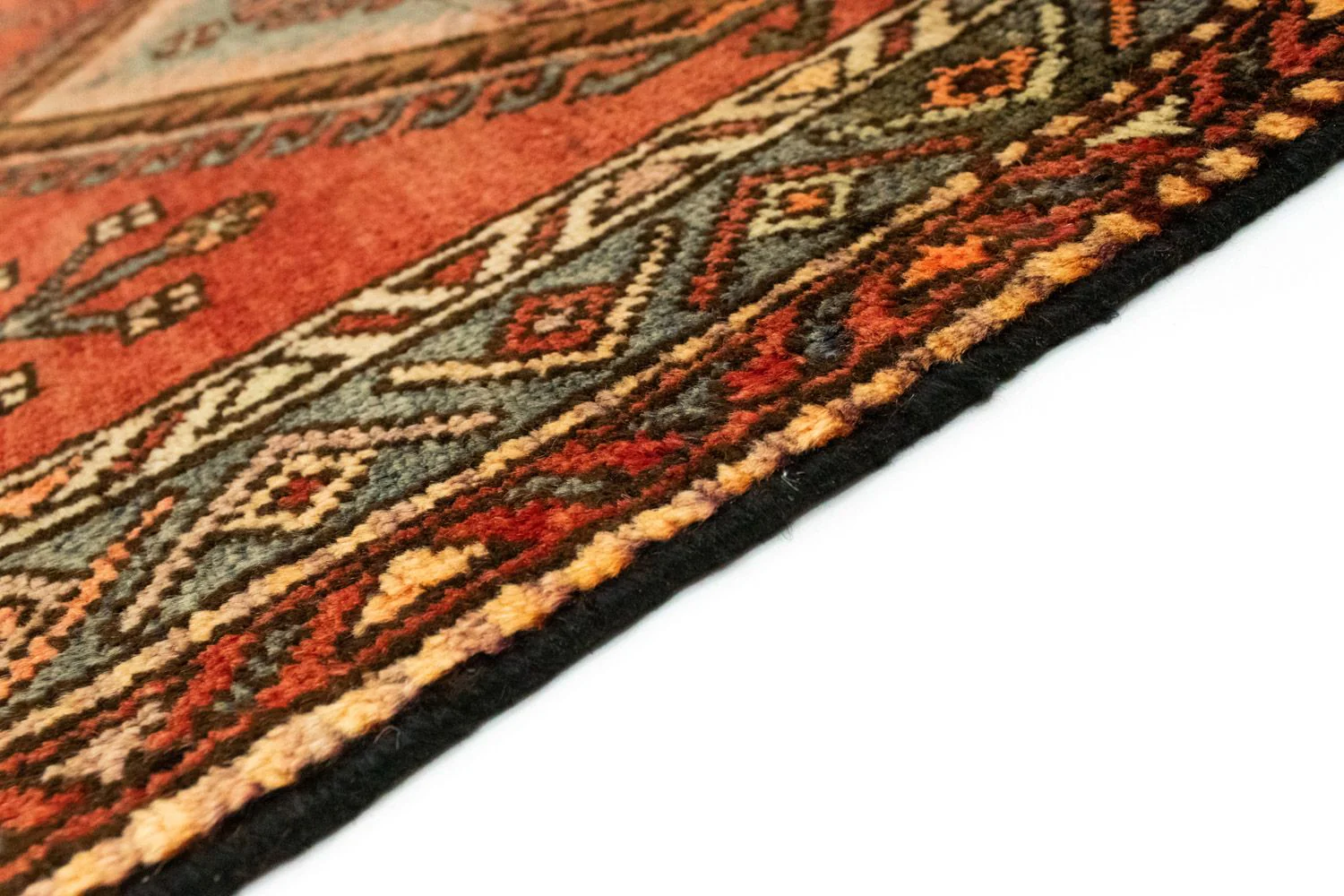 Perserteppich - Nomadic 292 x 98 cm - orange - Image 3