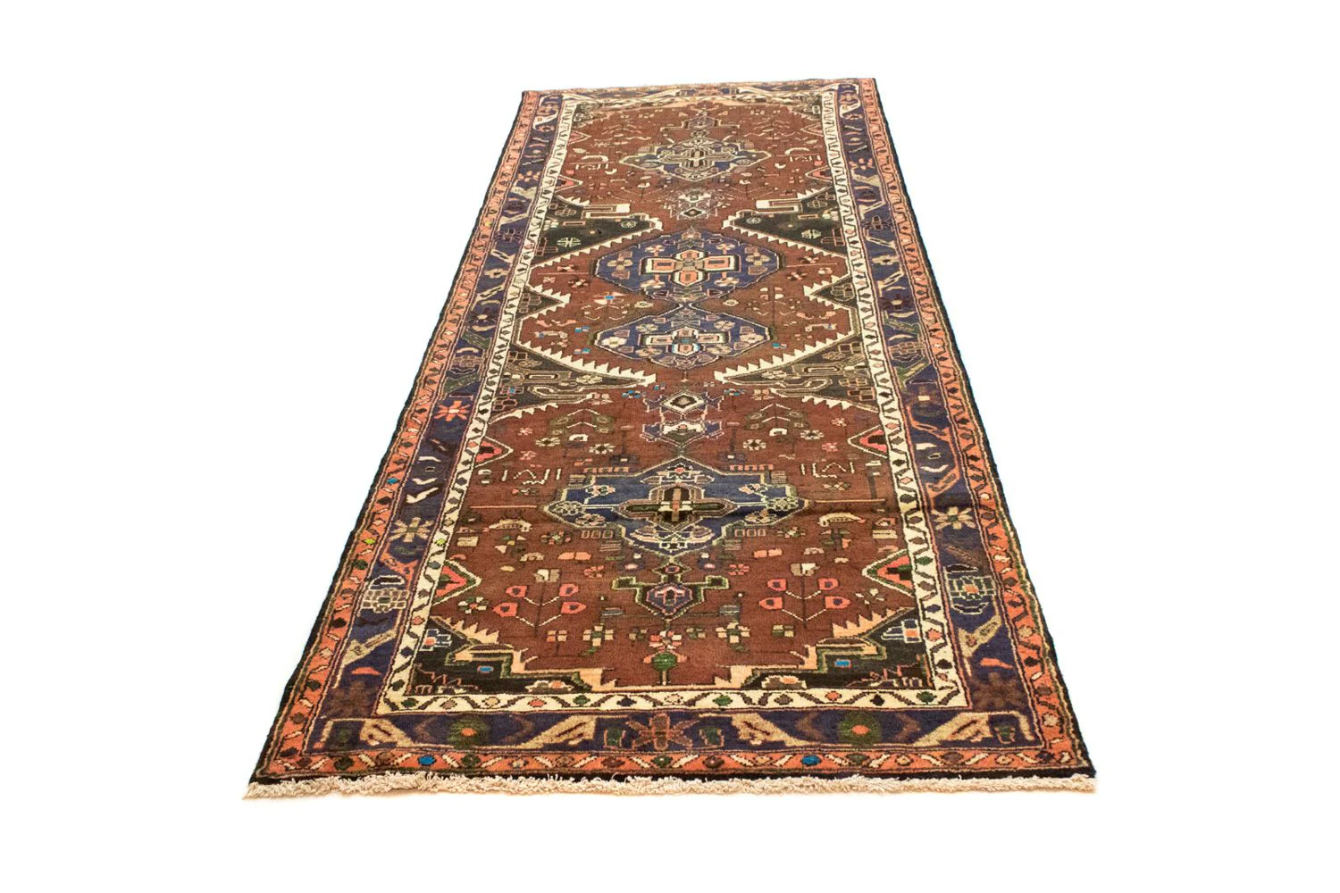Perserteppich - Nomadic 295 x 107 cm - braun - Image 5