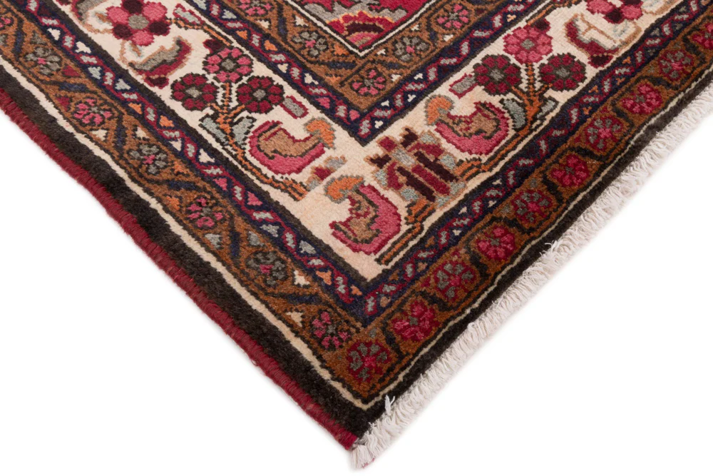 Perserteppich - Nomadic - 295 x 195 cm - dunkelrot - Image 6
