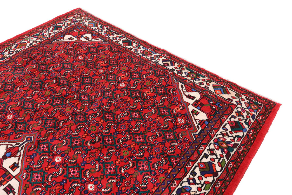 Perserteppich - Nomadic - 295 x 200 cm - dunkelrot - Image 4