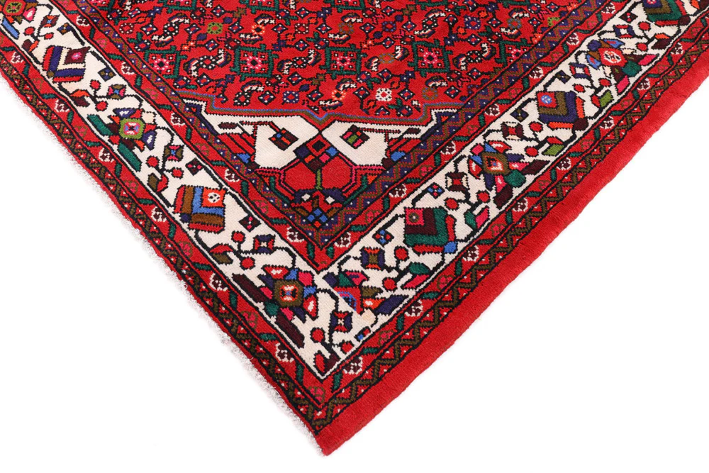 Perserteppich - Nomadic - 295 x 200 cm - dunkelrot - Image 5