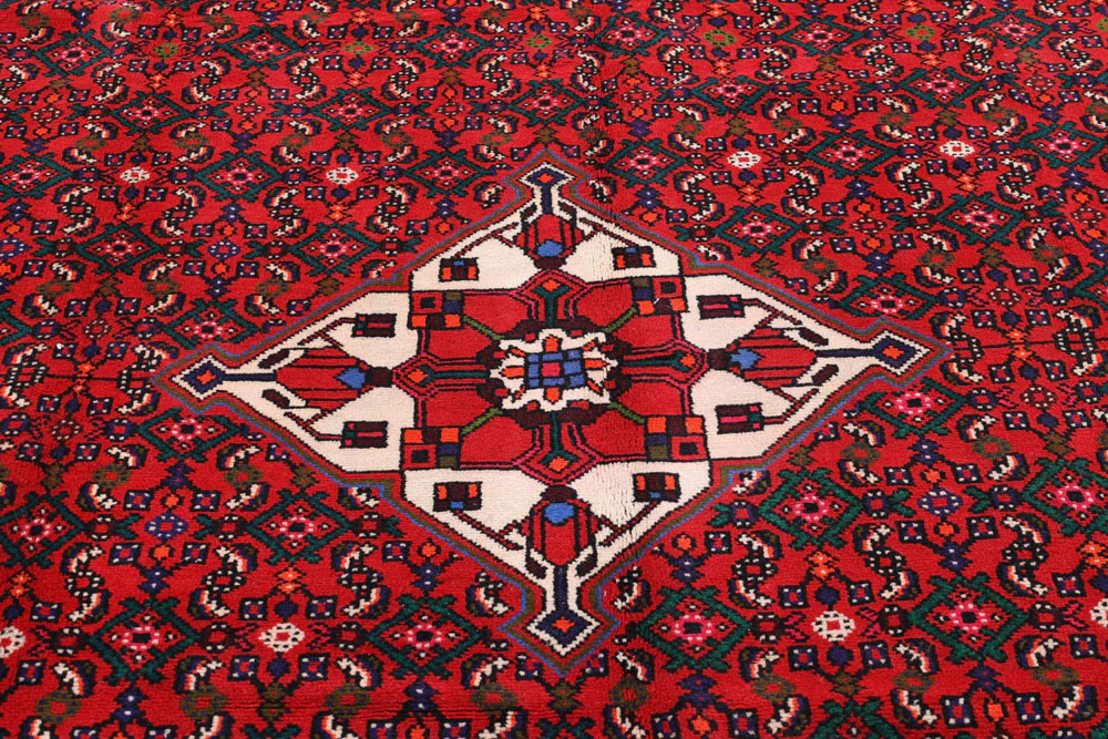 Perserteppich - Nomadic - 295 x 200 cm - dunkelrot - Image 7