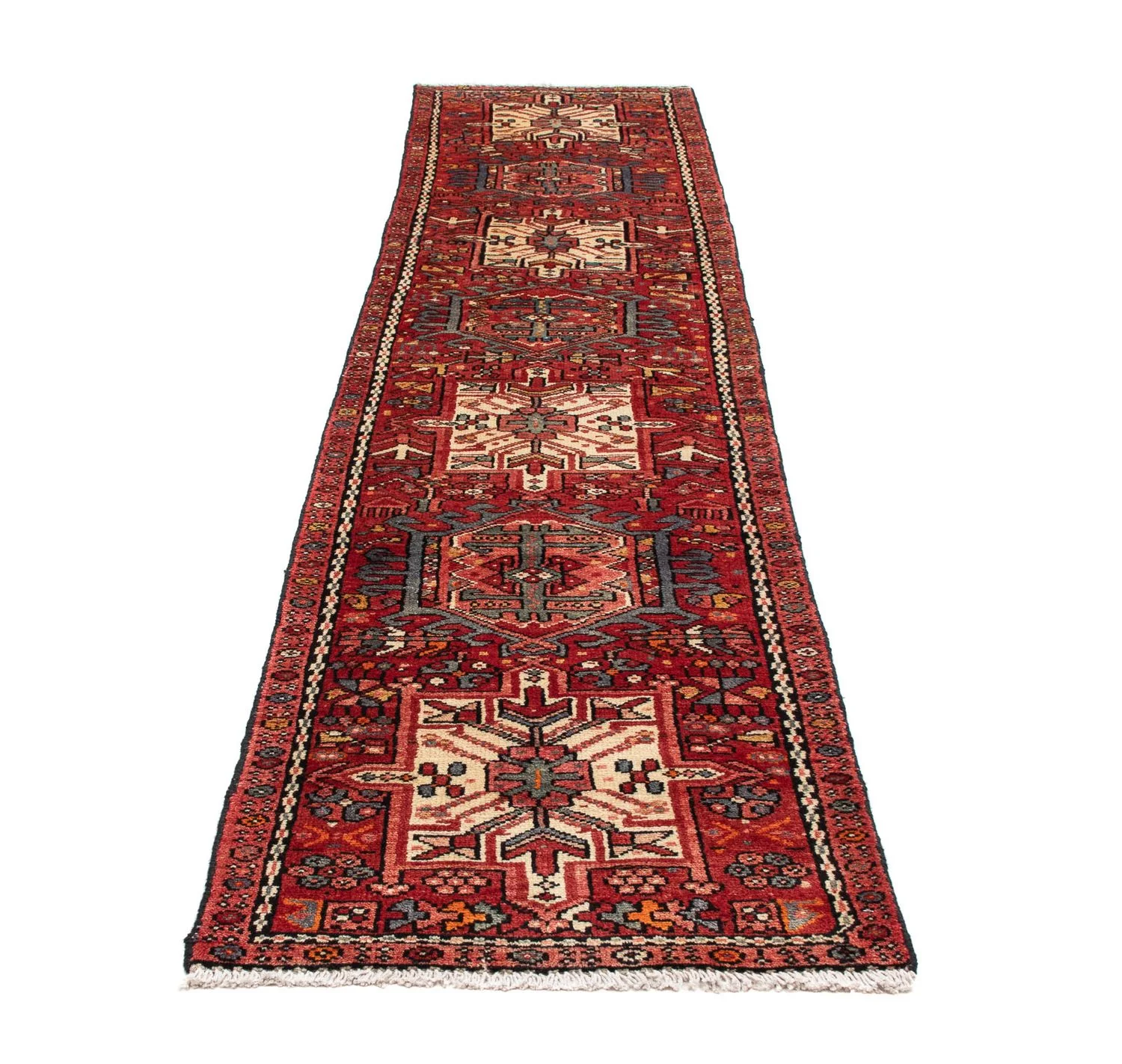 Perserteppich - Nomadic 295 x 70 cm - hellrot - Image 5