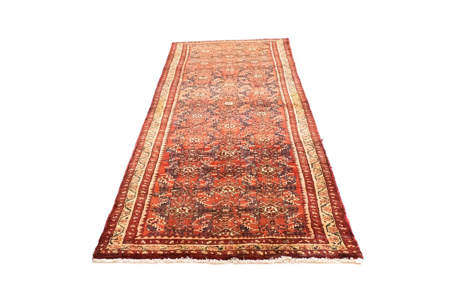 Perserteppich - Nomadic 296 x 107 cm - orange - Image 5