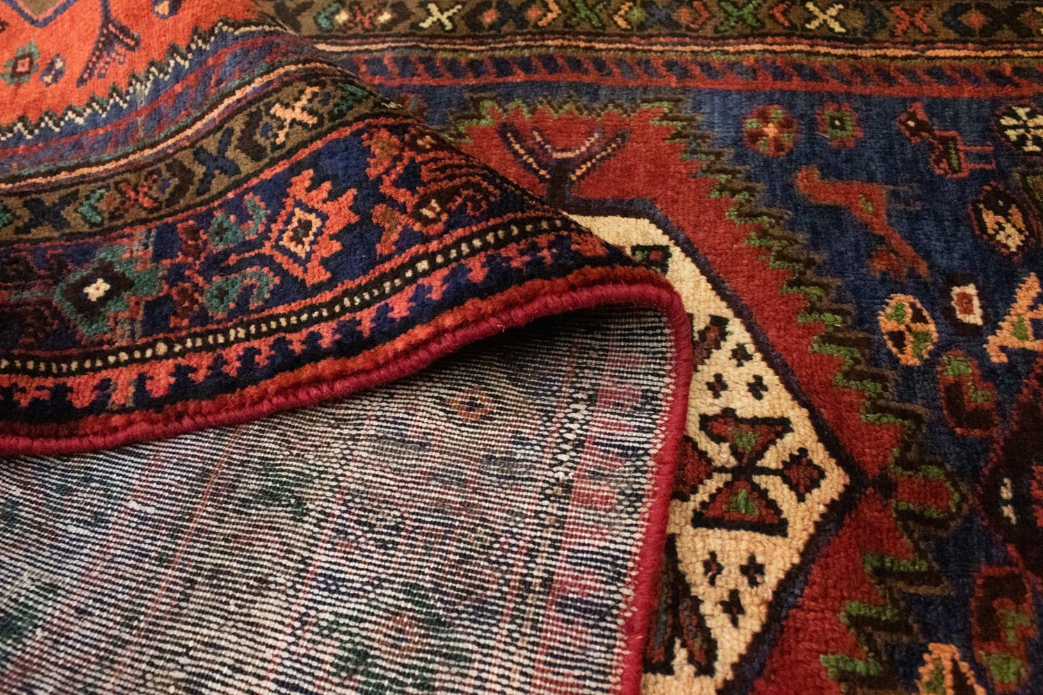 Perserteppich - Nomadic 297 x 102 cm - blau - Image 4