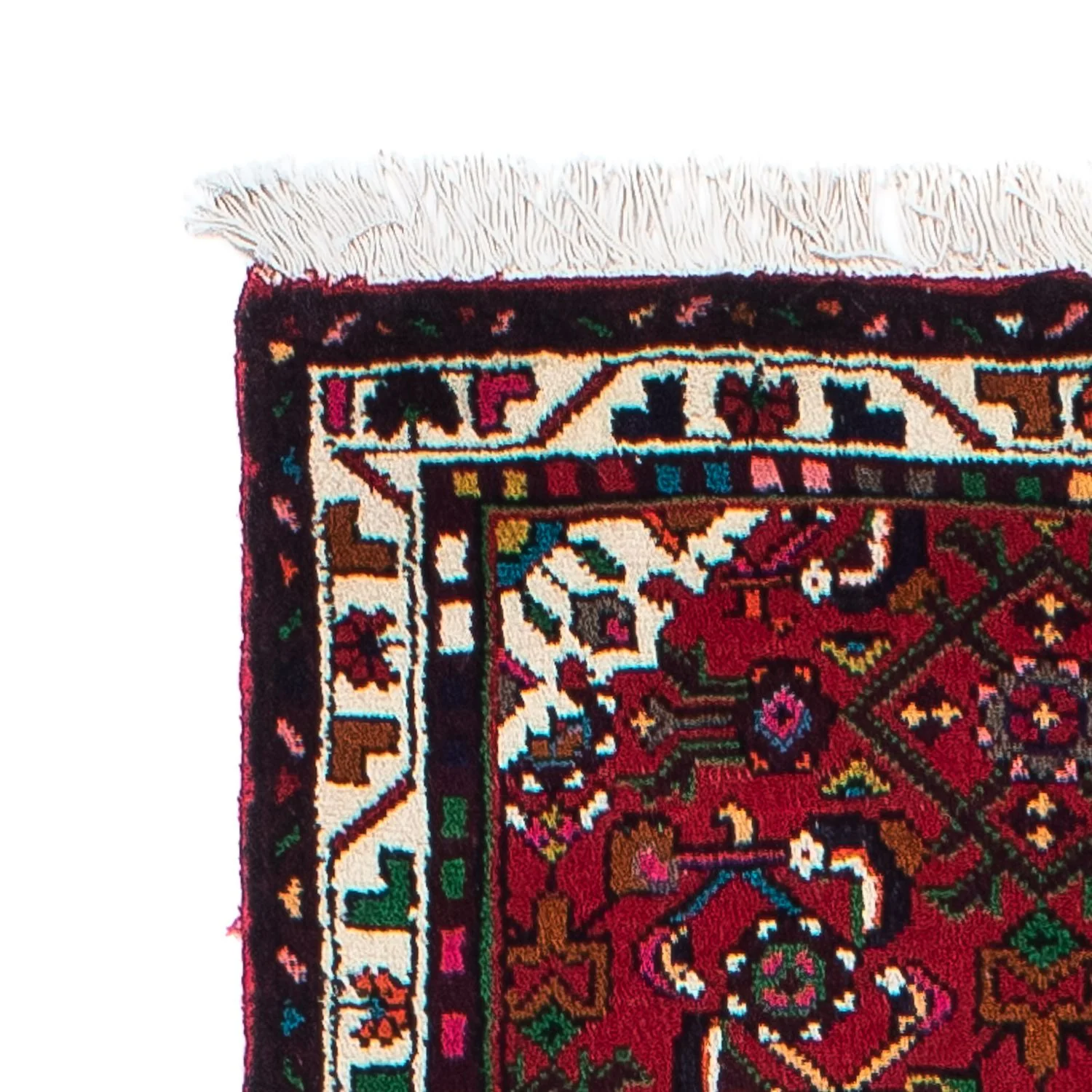 Perserteppich - Nomadic 298 x 72 cm - dunkelrot - Image 3