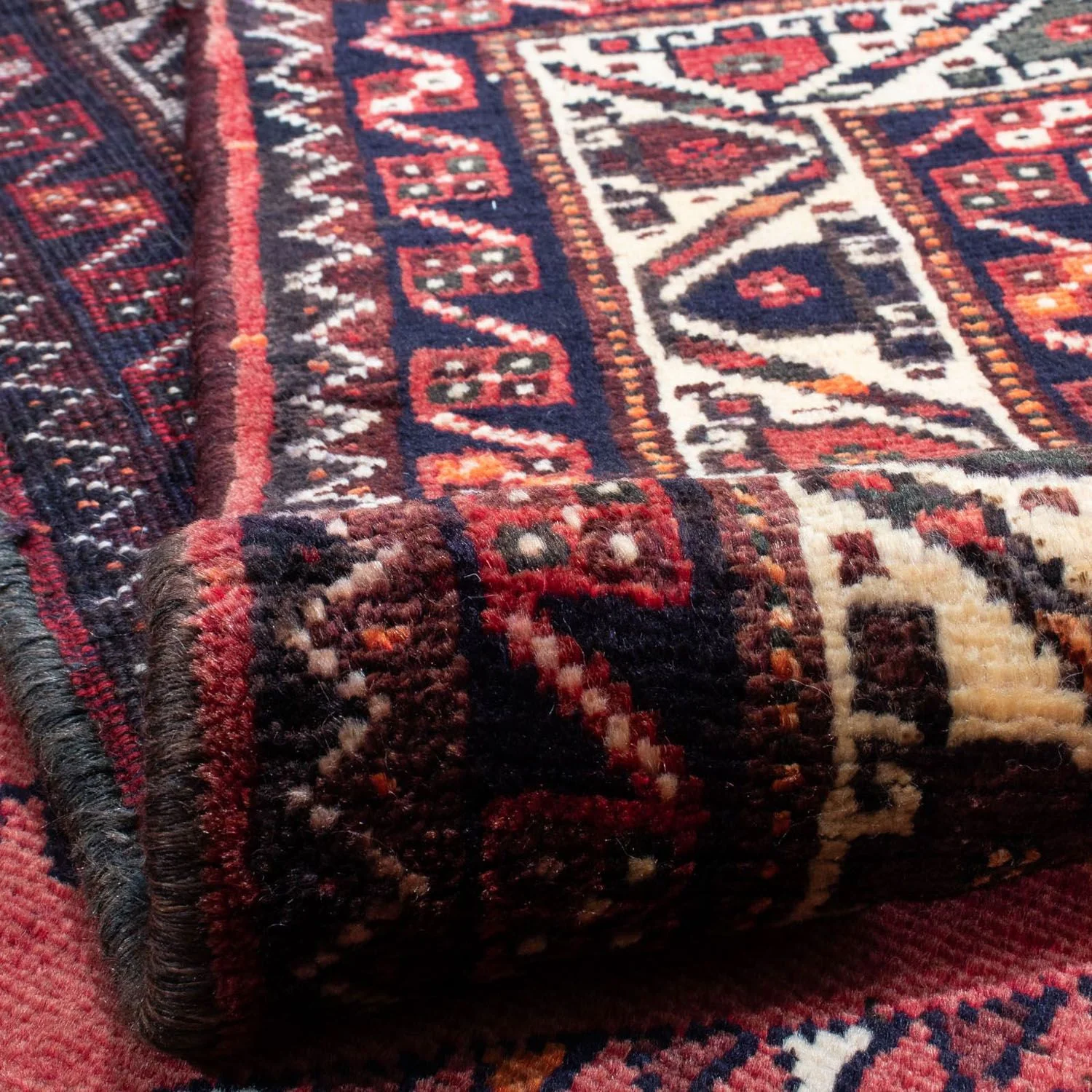 Perserteppich - Nomadic 300 x 217 cm - rot - Image 4