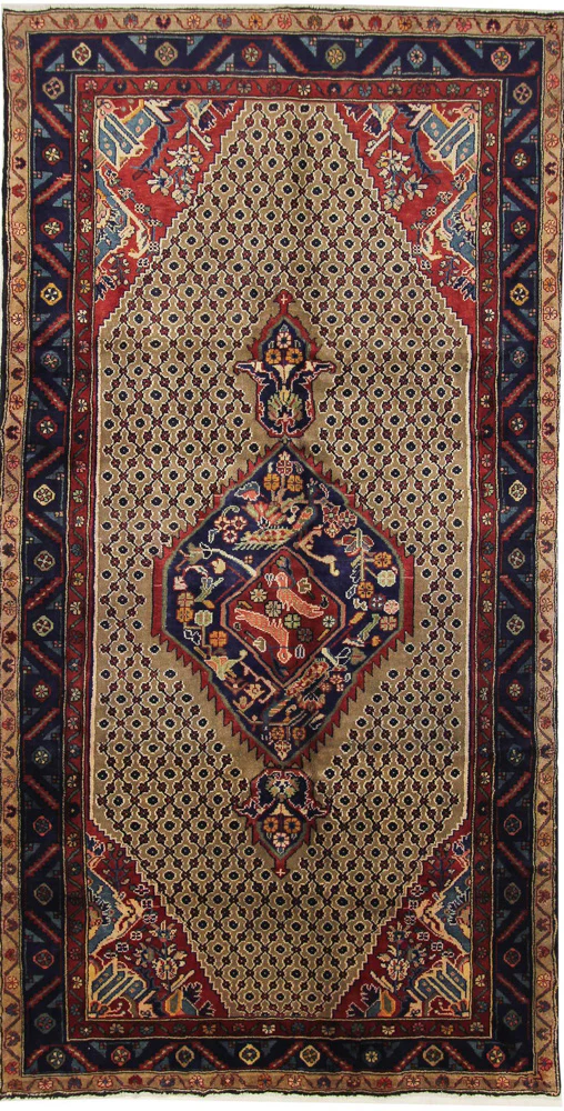 Perserteppich - Nomadic - 301 x 155 cm - sand