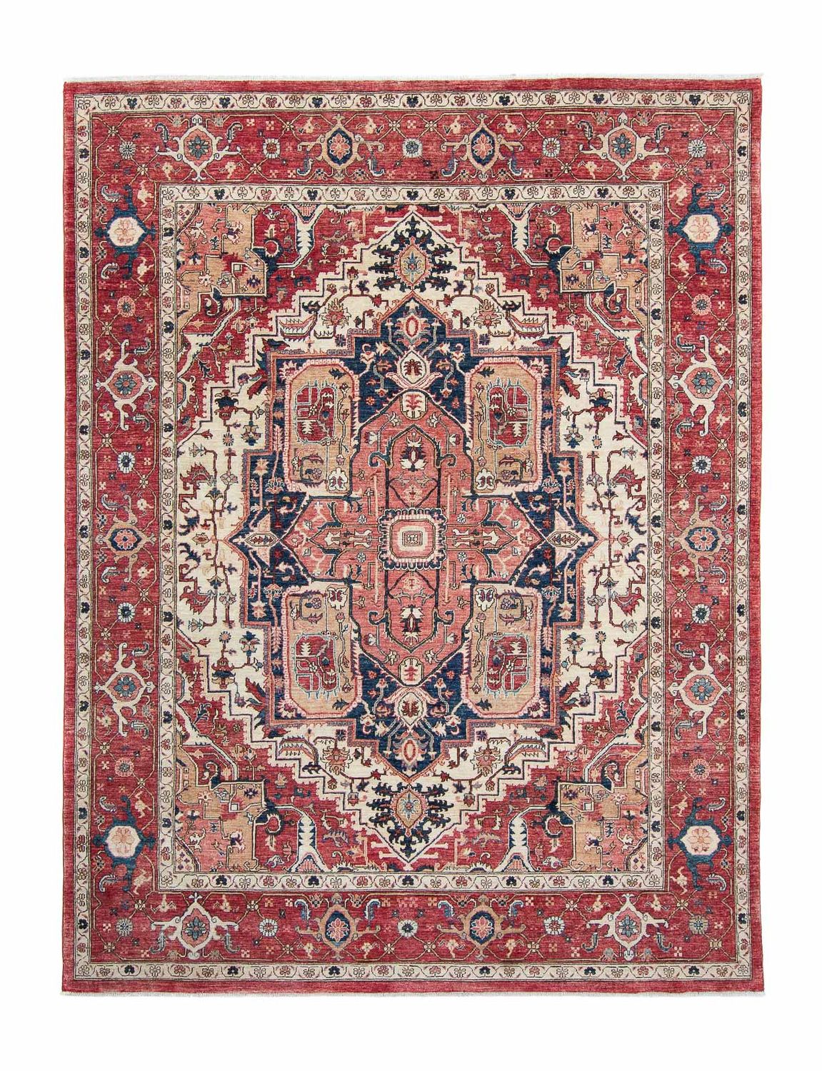 Perserteppich - Nomadic 302 x 228 cm - mehrfarbig