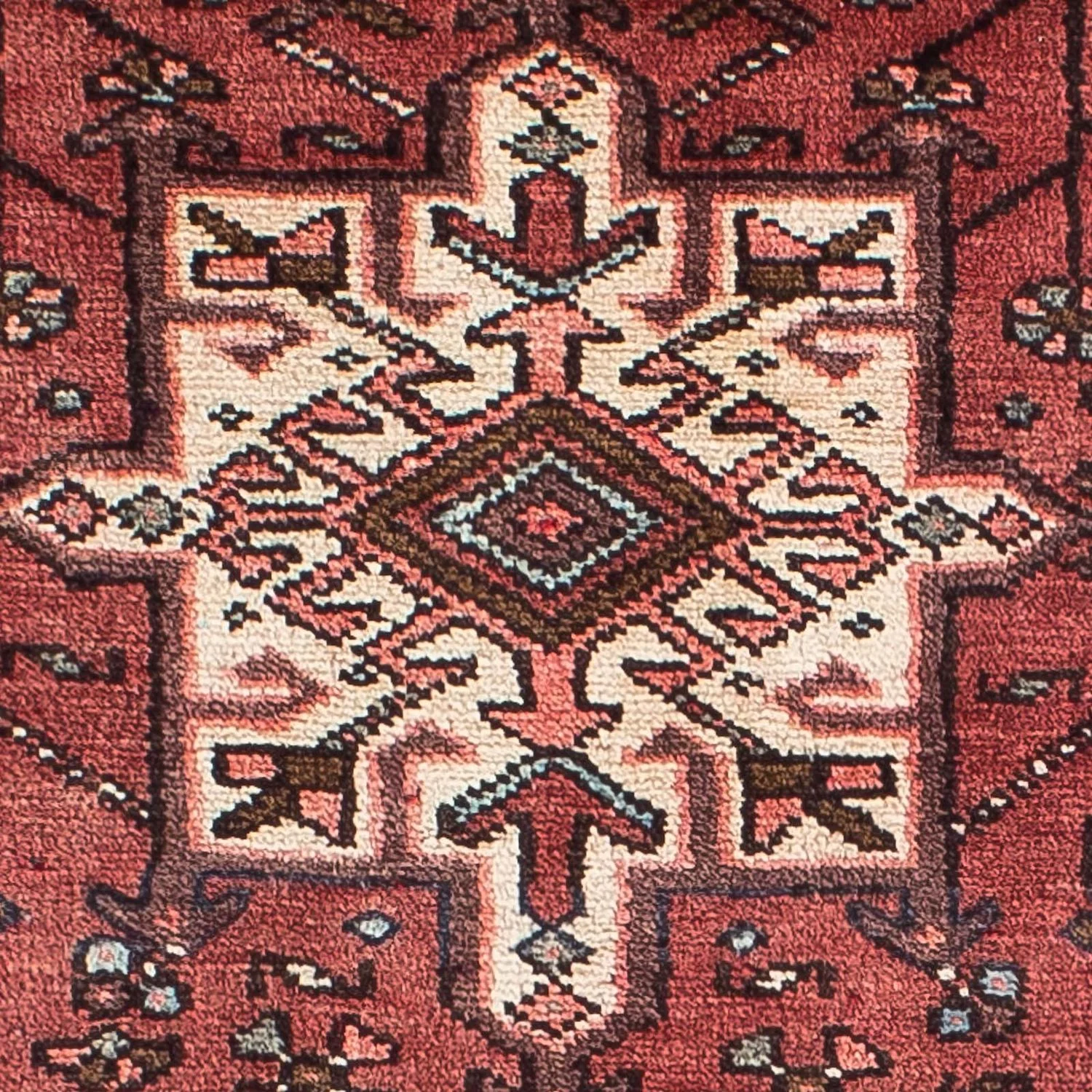 Perserteppich - Nomadic 304 x 85 cm - dunkelrot - Image 2