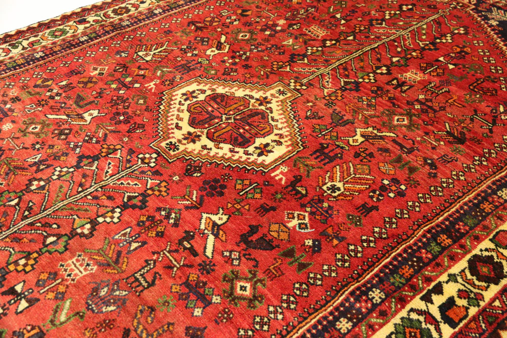Perserteppich - Nomadic - 308 x 212 cm - rot - Image 4