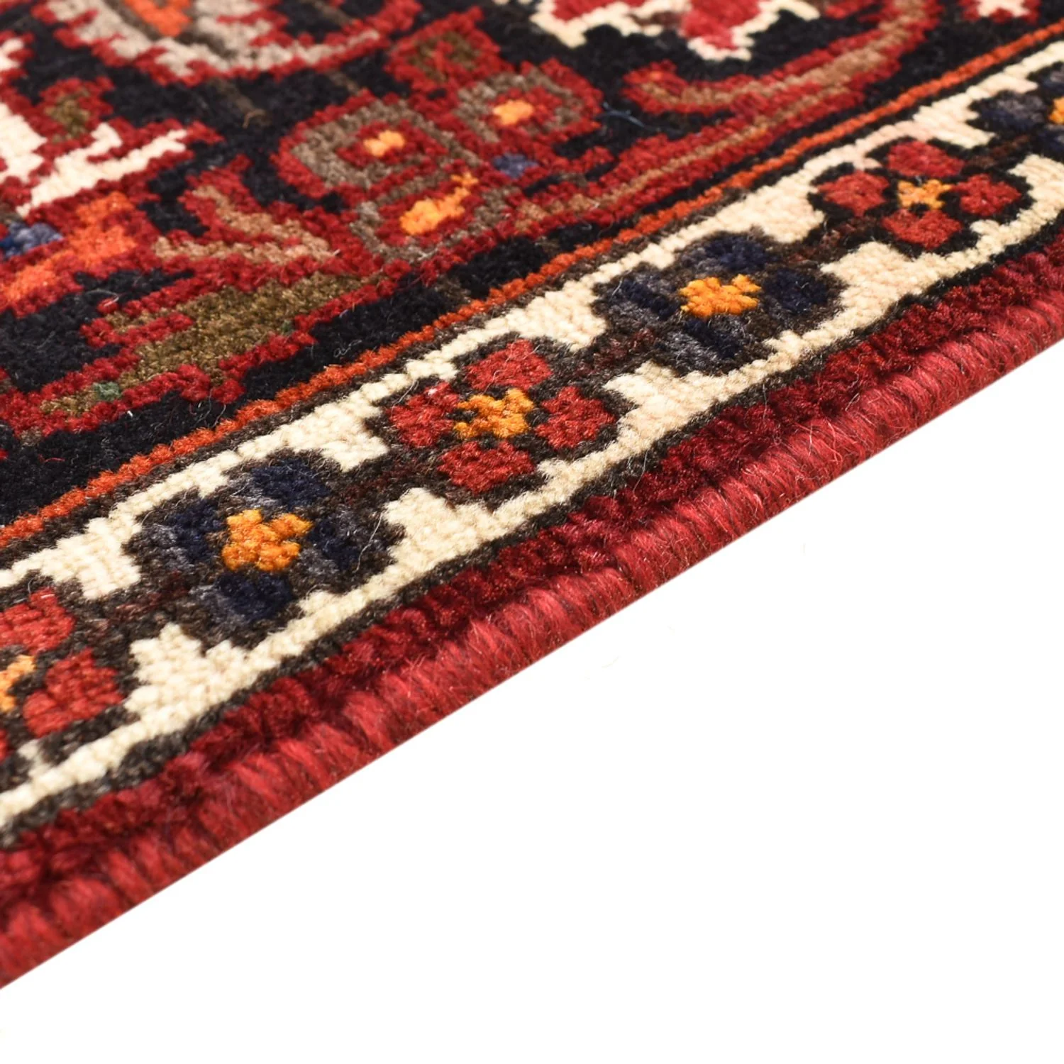 Perserteppich - Nomadic - 310 x 207 cm - dunkelrot - Image 3