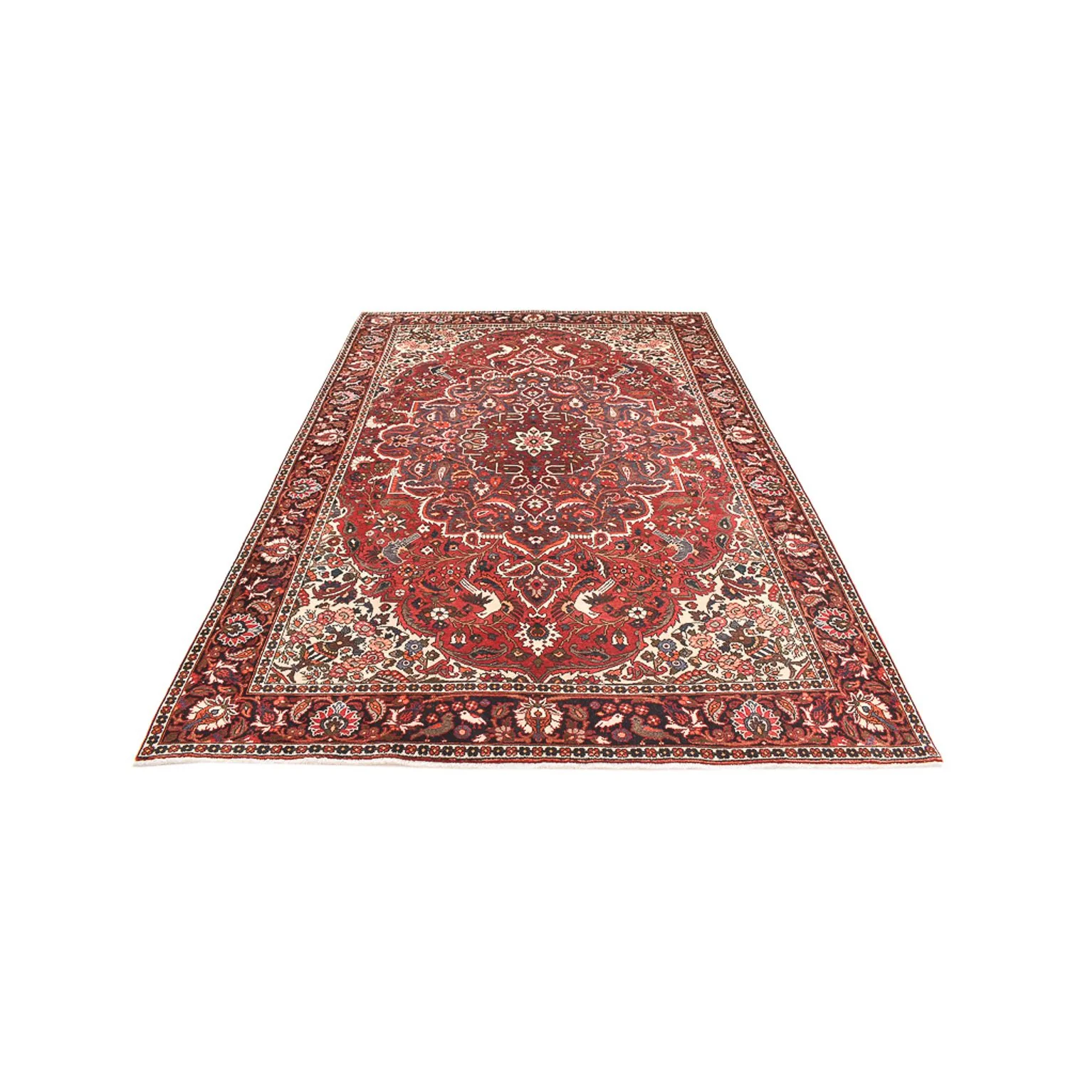 Perserteppich - Nomadic - 310 x 207 cm - dunkelrot - Image 5