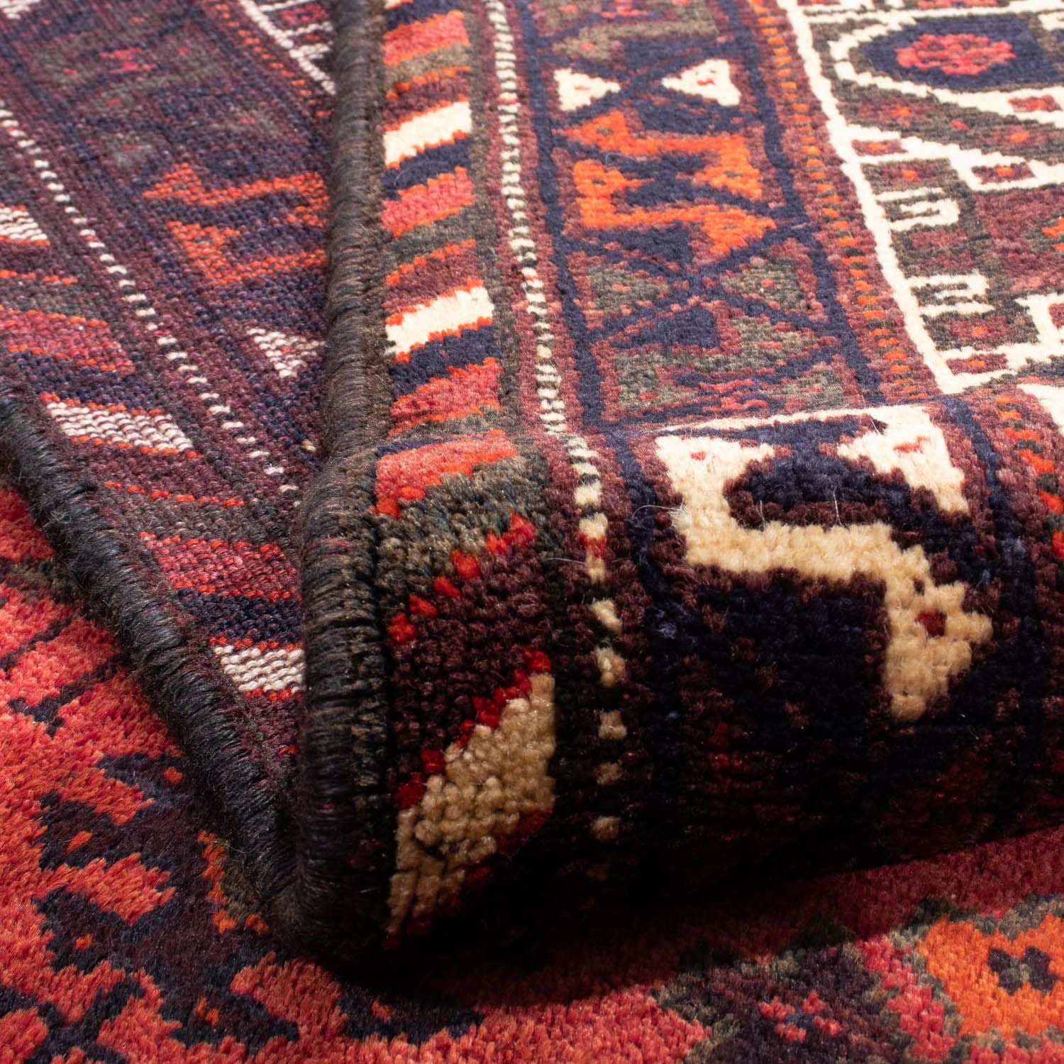 Perserteppich - Nomadic 312 x 221 cm - dunkelrot - Image 4