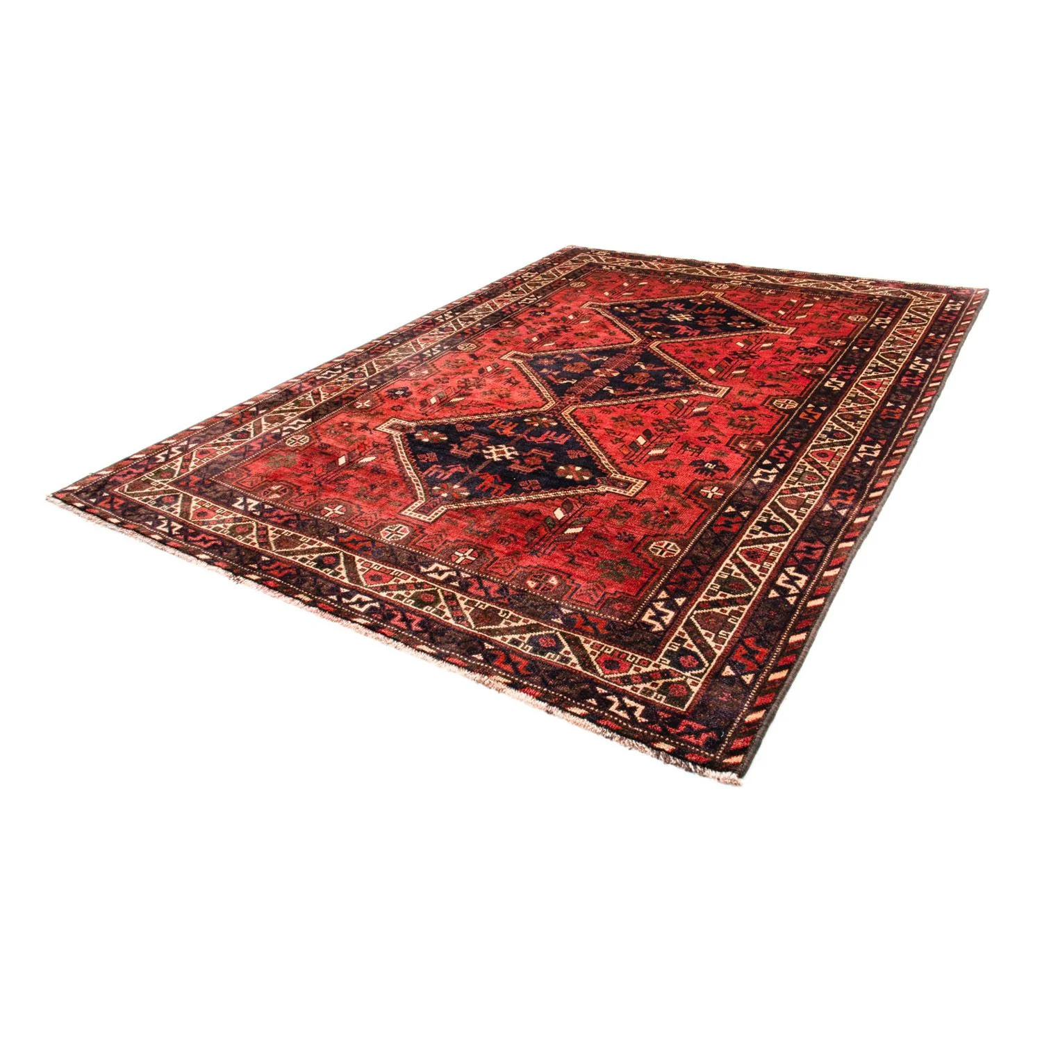 Perserteppich - Nomadic 312 x 221 cm - dunkelrot - Image 5