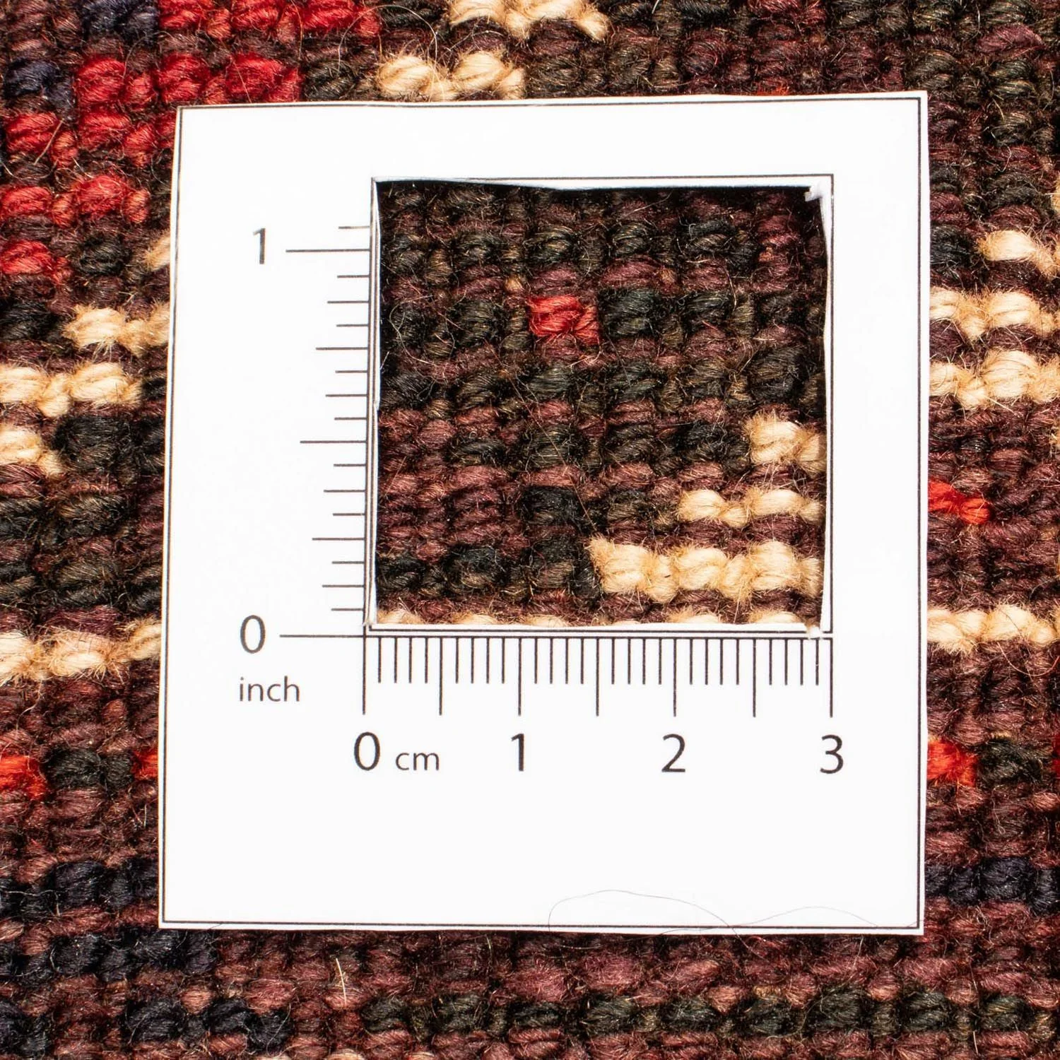 Perserteppich - Nomadic 312 x 221 cm - dunkelrot - Image 6