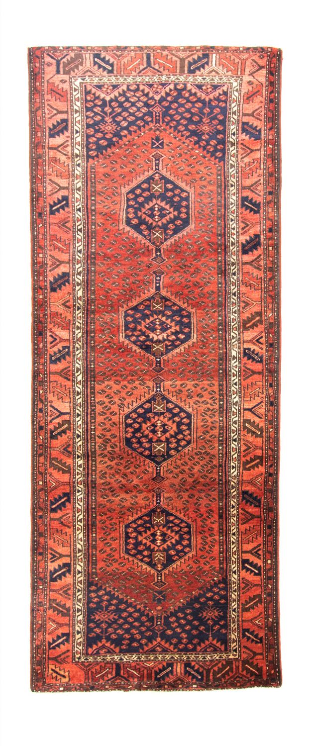 Perserteppich - Nomadic 315 x 120 cm - blau