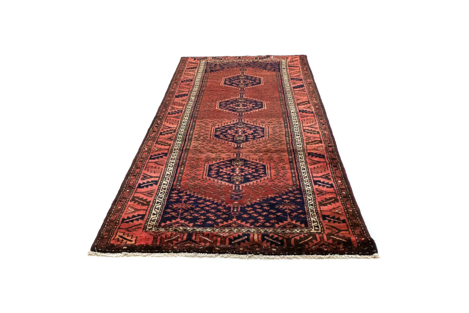 Perserteppich - Nomadic 315 x 120 cm - blau - Image 5
