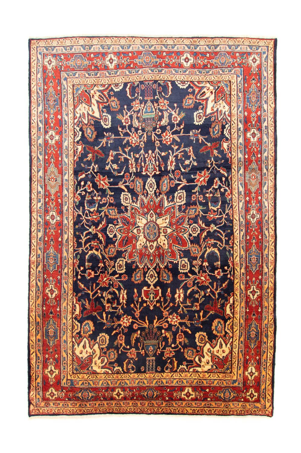 Perserteppich - Nomadic 317 x 203 cm - blau