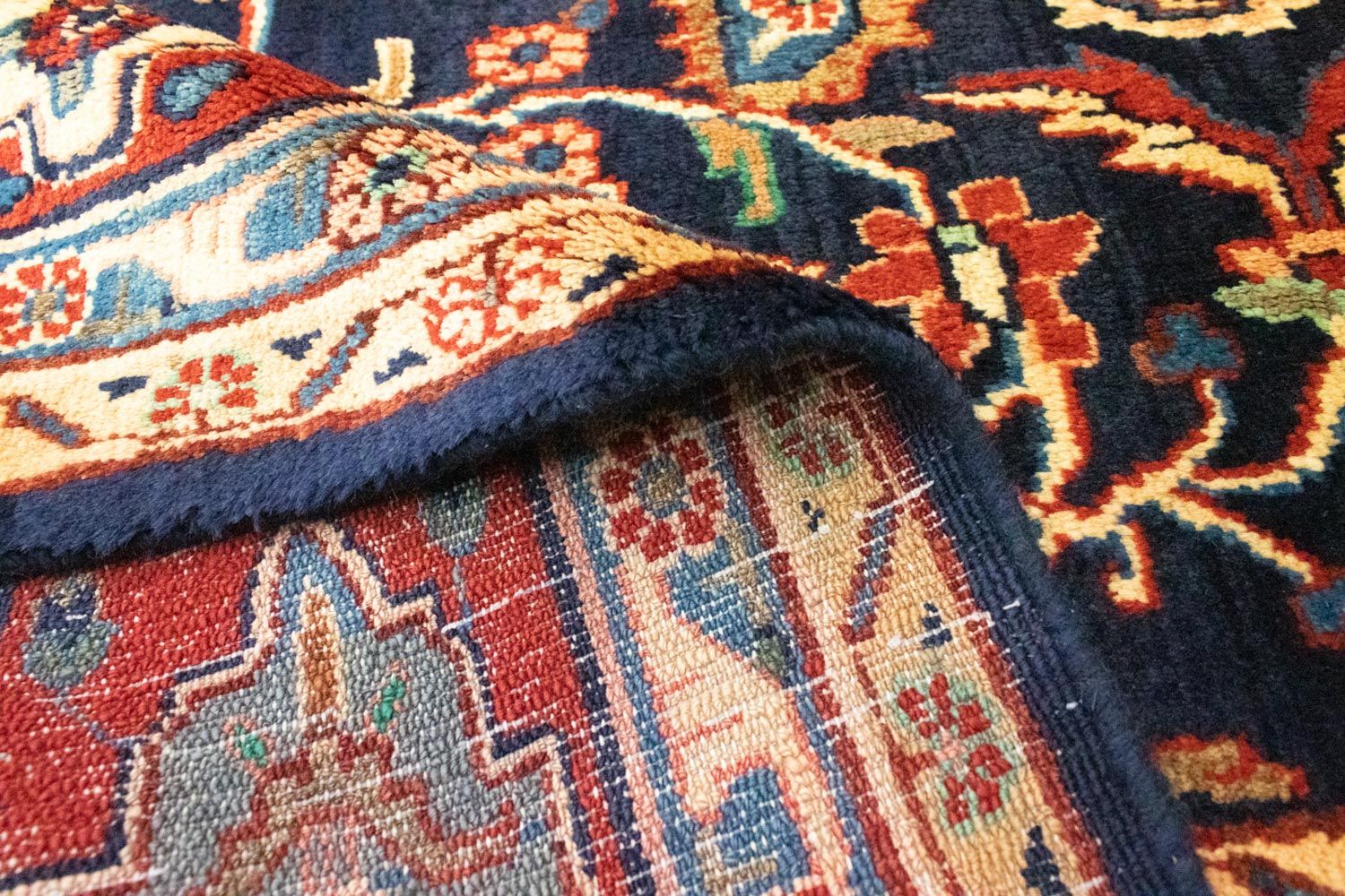 Perserteppich - Nomadic 317 x 203 cm - blau - Image 4