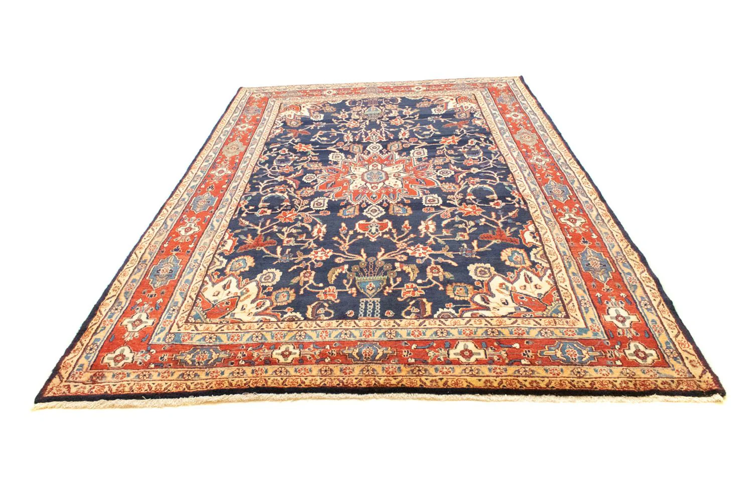 Perserteppich - Nomadic 317 x 203 cm - blau - Image 5