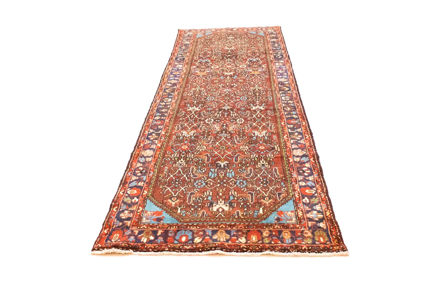 Perserteppich - Nomadic 318 x 100 cm - braun - Image 5