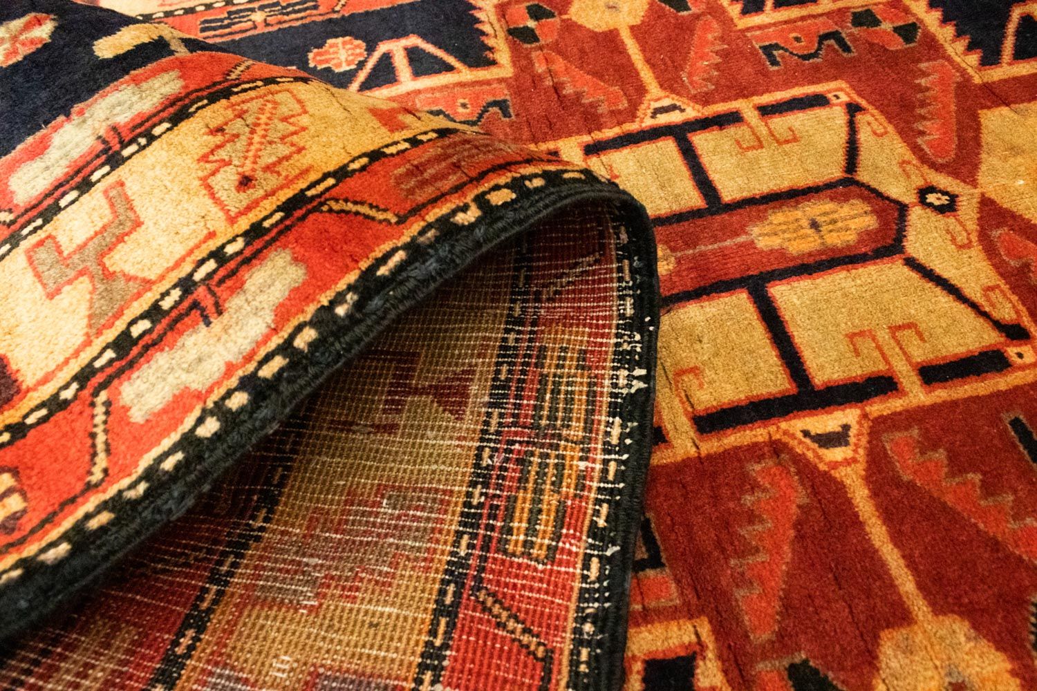Perserteppich - Nomadic 320 x 113 cm - orange - Image 4