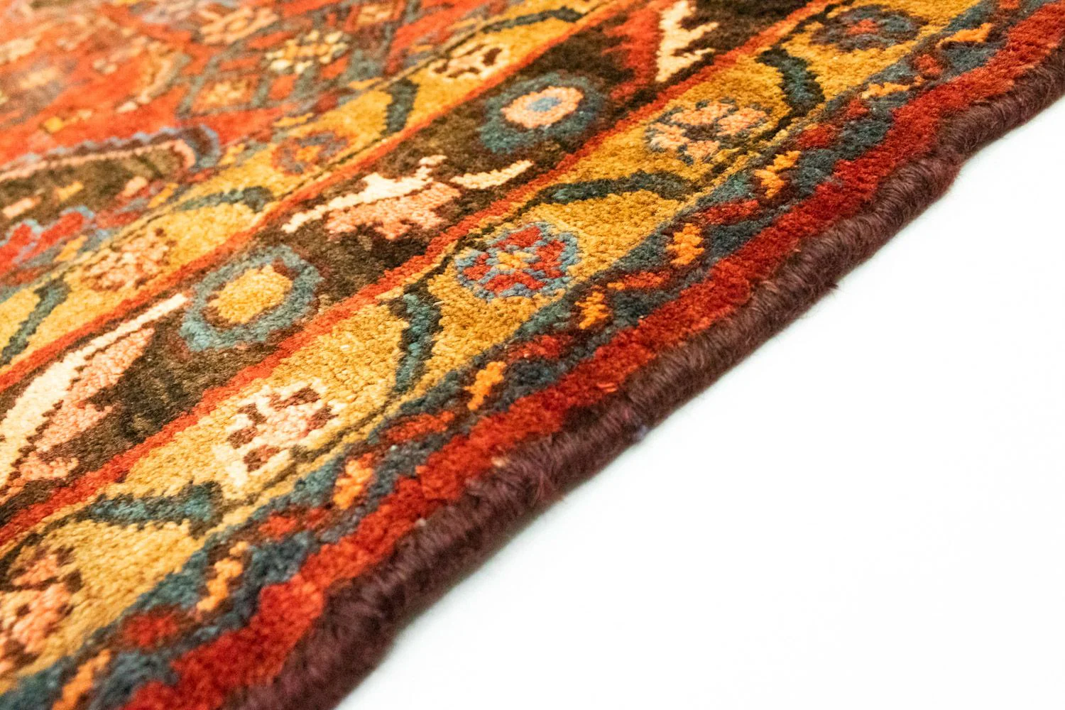 Perserteppich - Nomadic 321 x 120 cm - braun - Image 3