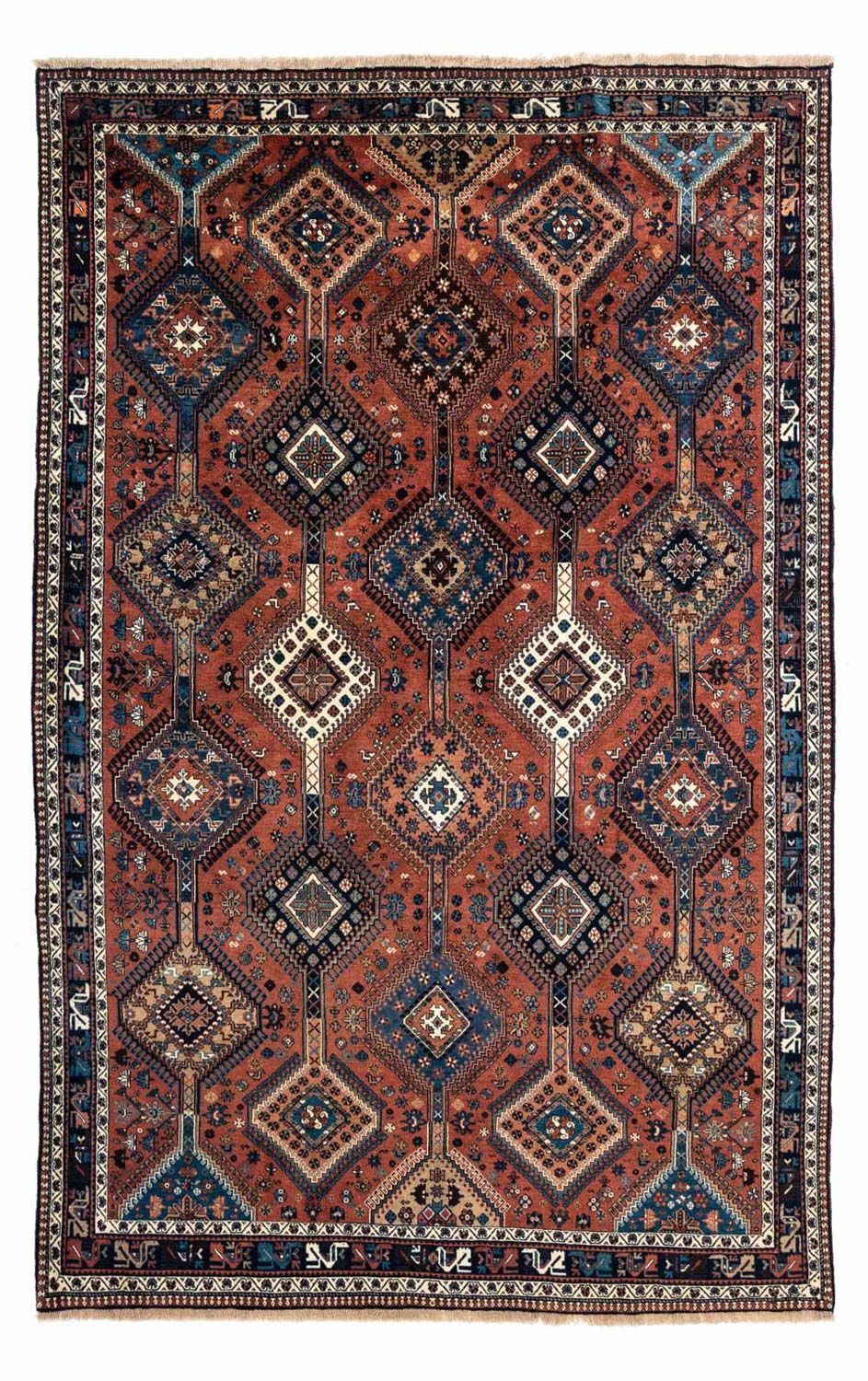 Perserteppich - Nomadic 322 x 207 cm - braun