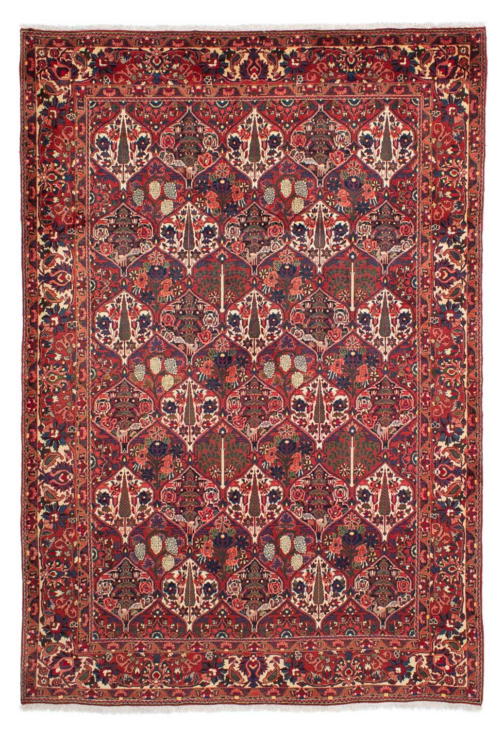 Perserteppich - Nomadic 323 x 210 cm - dunkelrot
