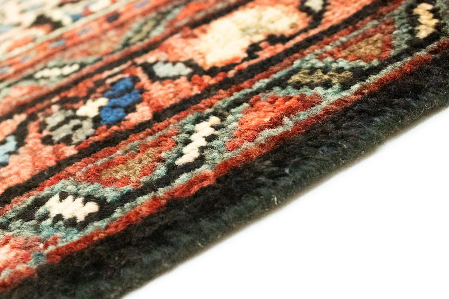 Perserteppich - Nomadic 327 x 112 cm - blau - Image 3