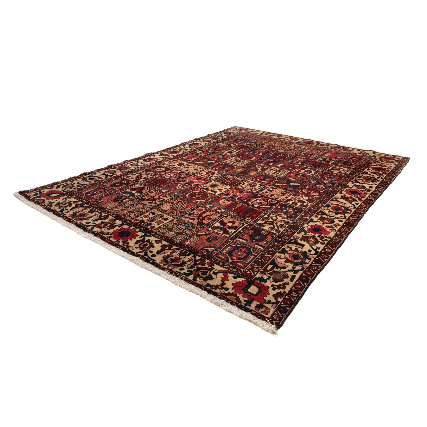 Perserteppich - Nomadic 337 x 258 cm - dunkelrot - Image 5