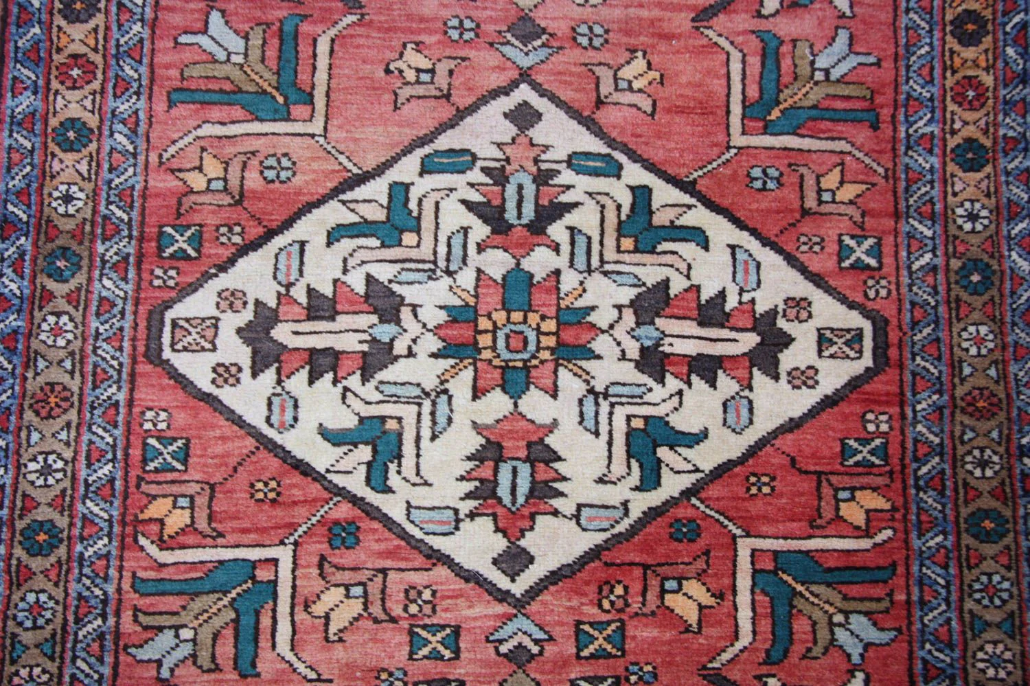 Perserteppich - Nomadic 340 x 102 cm - rot - Image 2