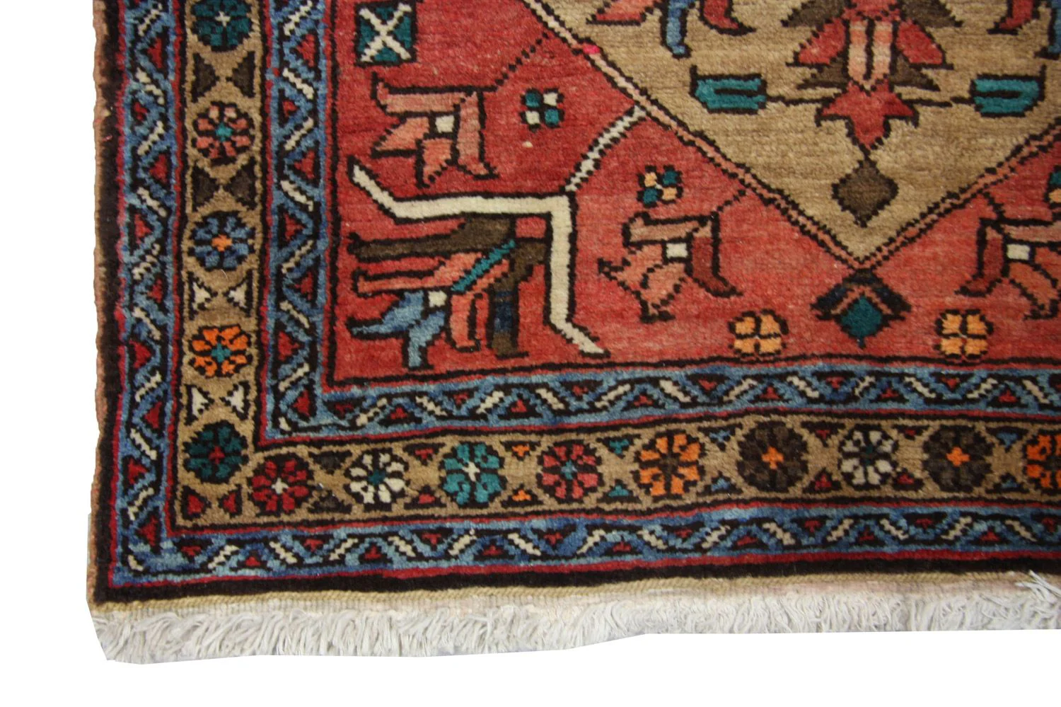 Perserteppich - Nomadic 340 x 102 cm - rot - Image 3