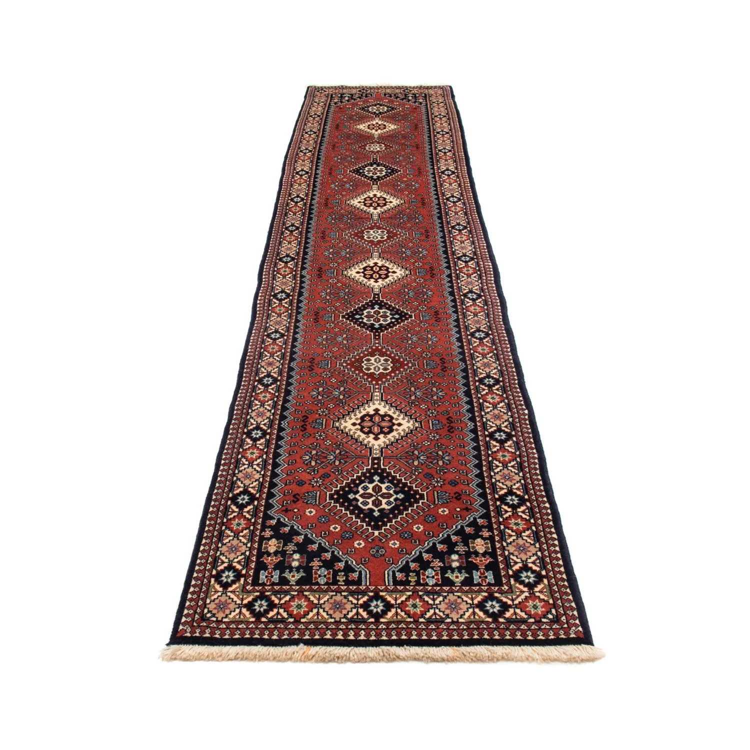 Perserteppich - Nomadic 384 x 71 cm - rot - Image 5