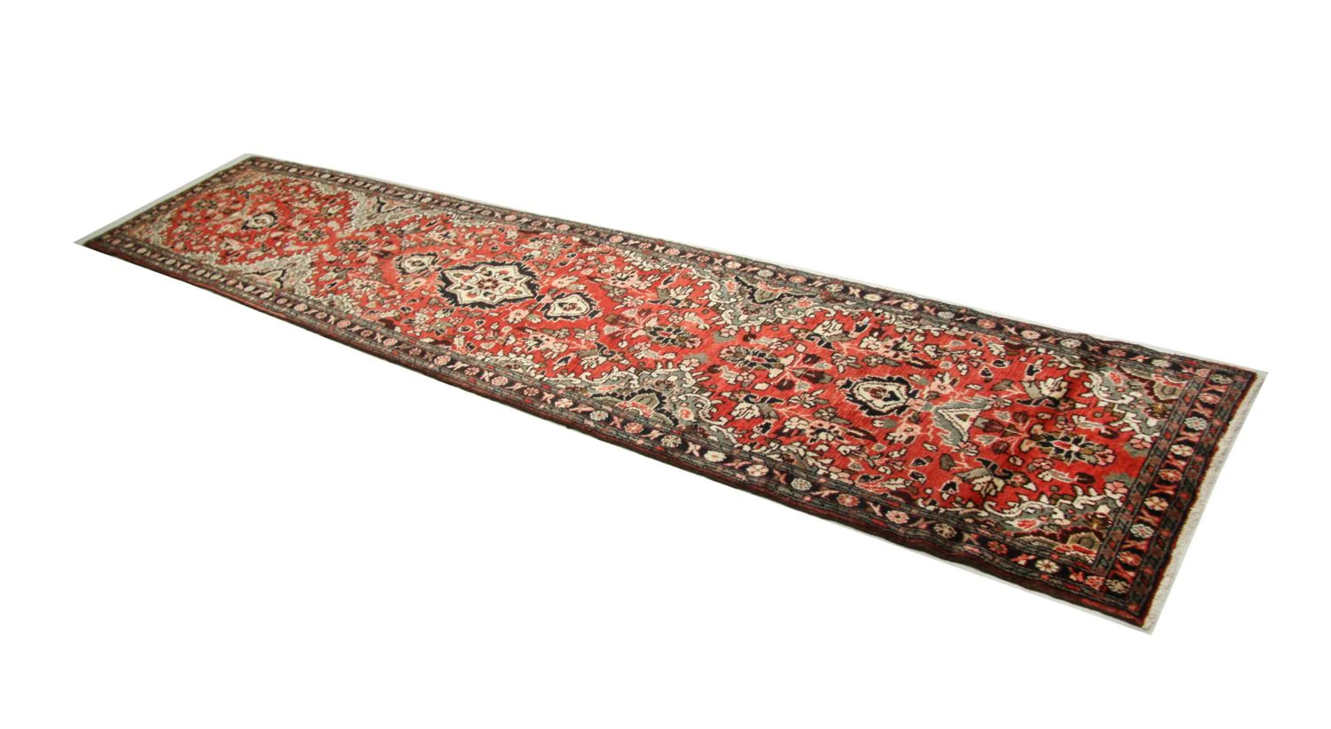 Perserteppich - Nomadic 384 x 83 cm - rot - Image 3