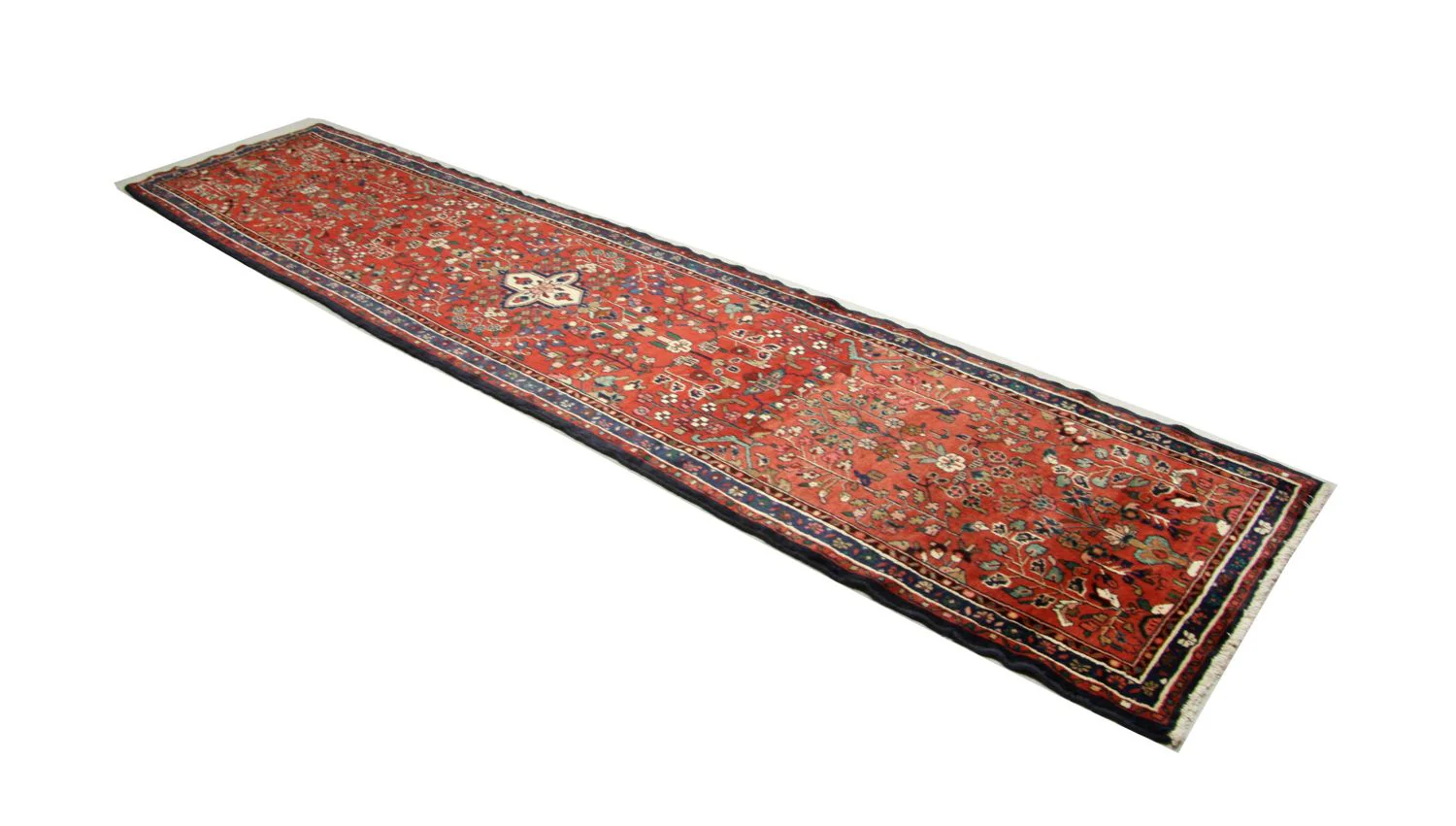 Perserteppich - Nomadic 385 x 89 cm - rot - Image 3