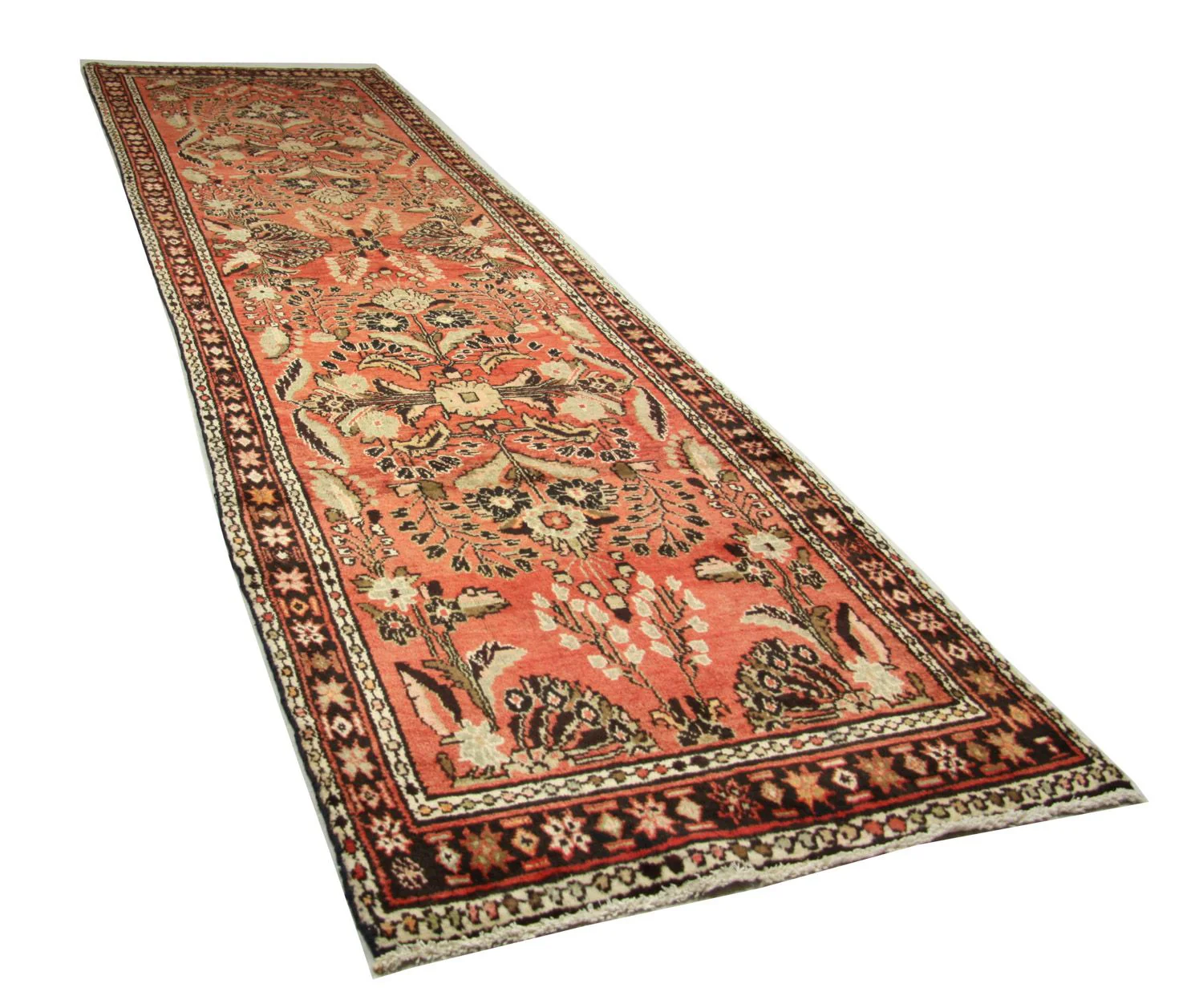 Perserteppich - Nomadic 405 x 112 cm - hellrot - Image 3